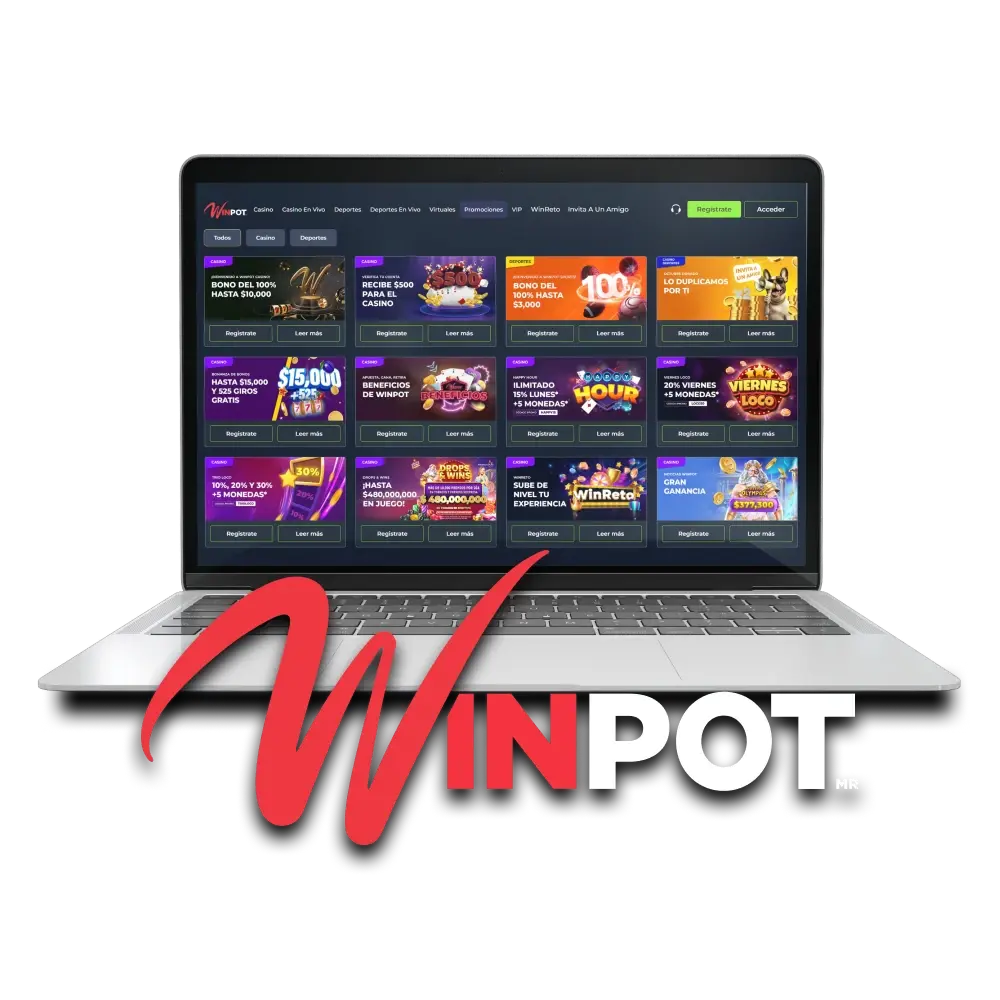 Conoce las promociones y bonos de Winpot Casino.