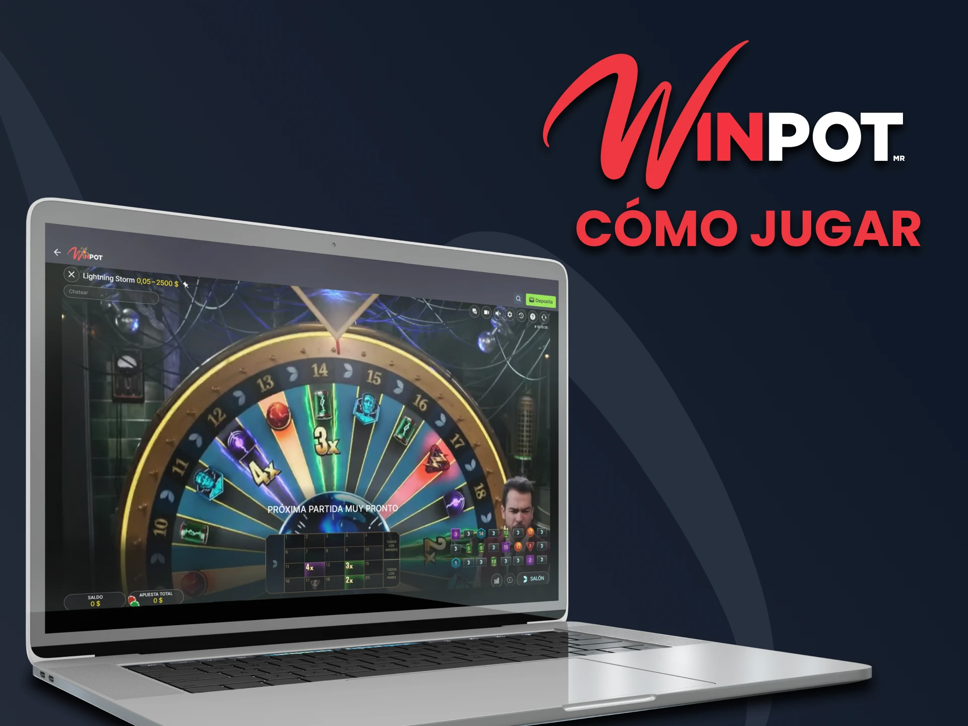 Le diremos cómo empezar a jugar juegos de casino en vivo en Winpot.