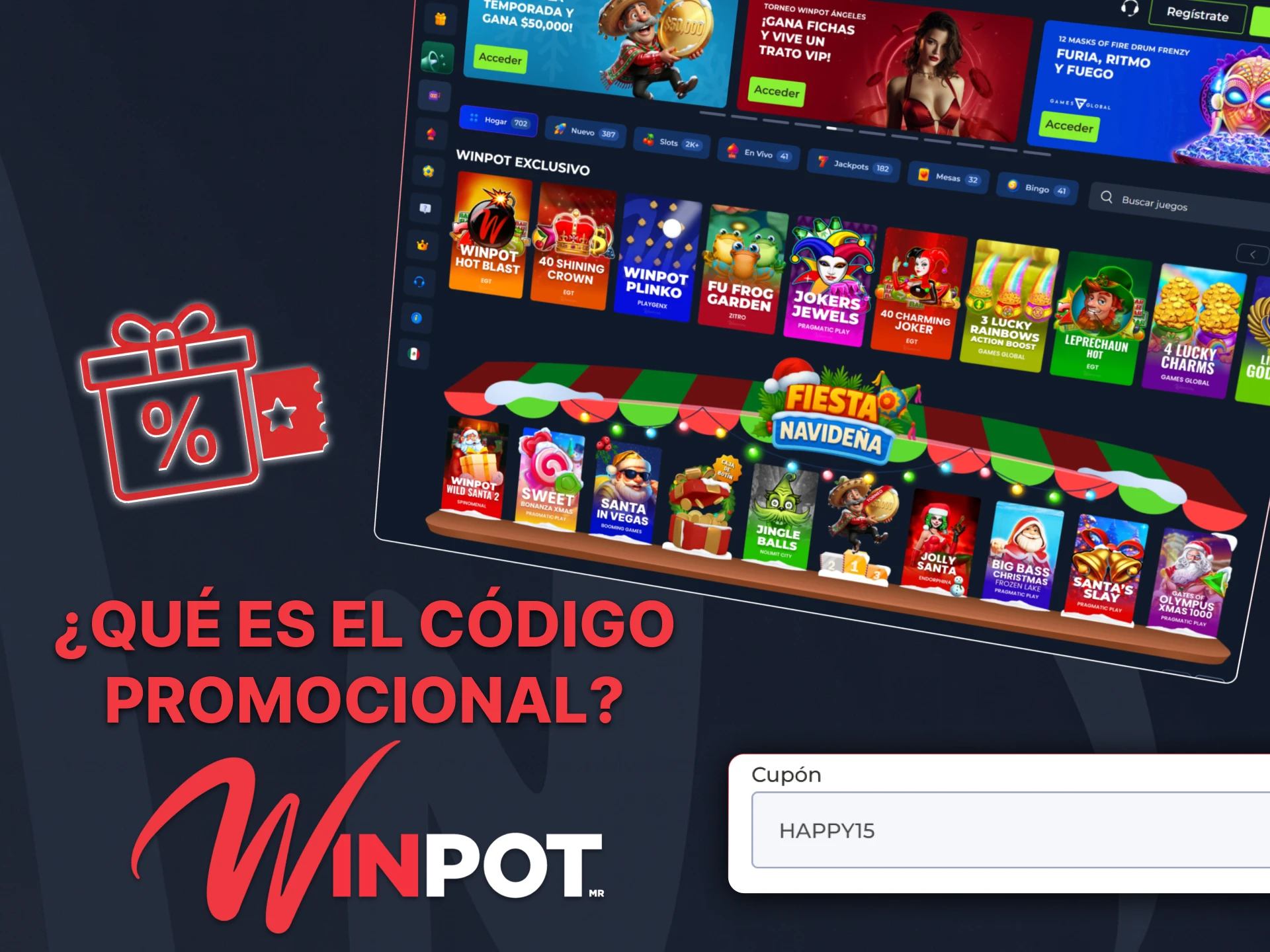 Descubra qué es un código promocional y cómo utilizarlo correctamente en Winpot Casino.